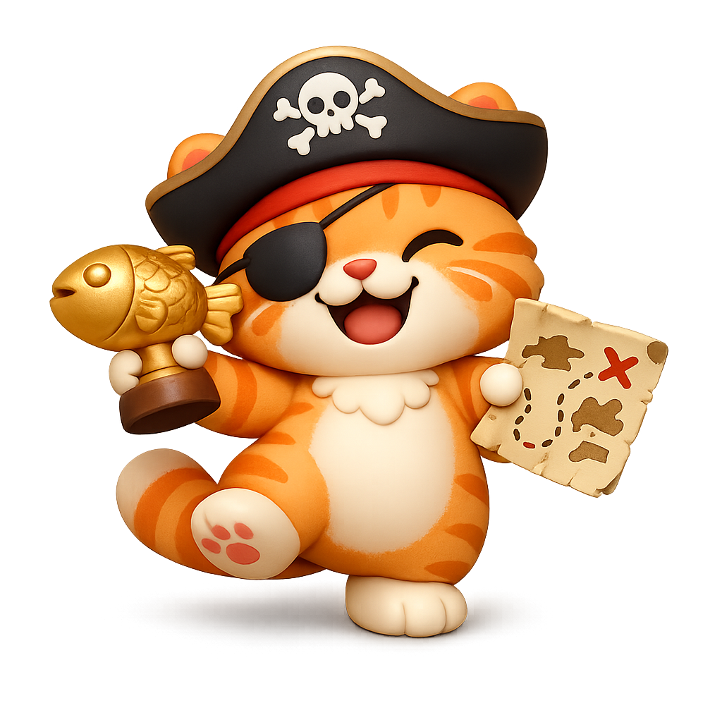 Cat character from CatBluff